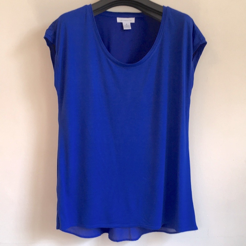 Liz Claiborne Hi Lo Back Wrap Top